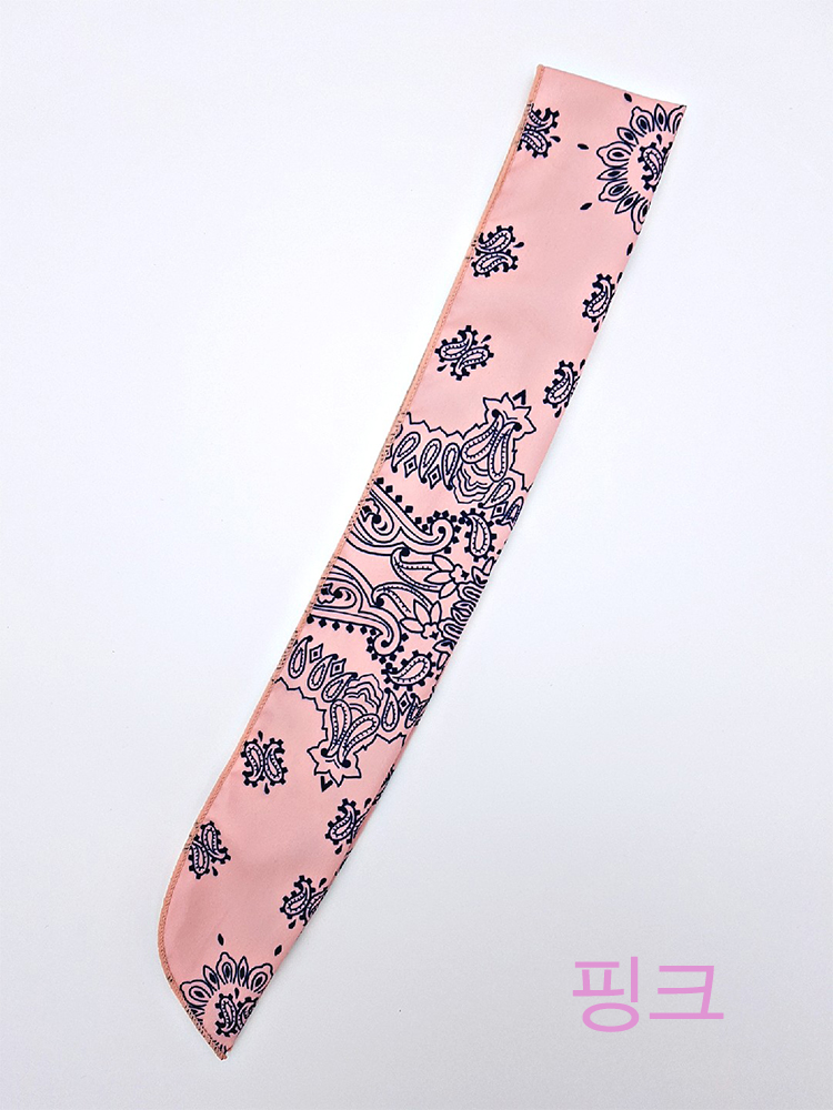 Hair Accessories Paisley Bandana Wire Hair Band He