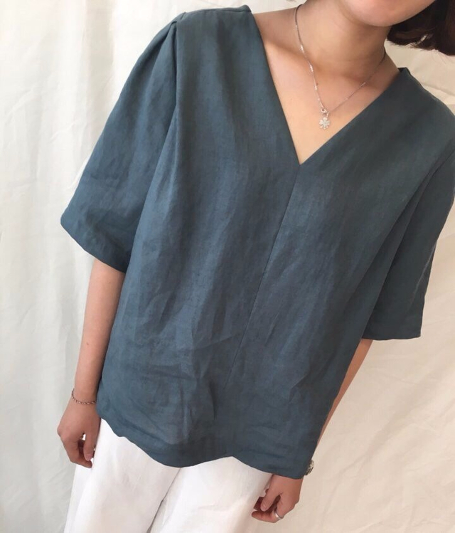NEW FASHION LADY GIRL Blouse Joseph Blouse Linen S