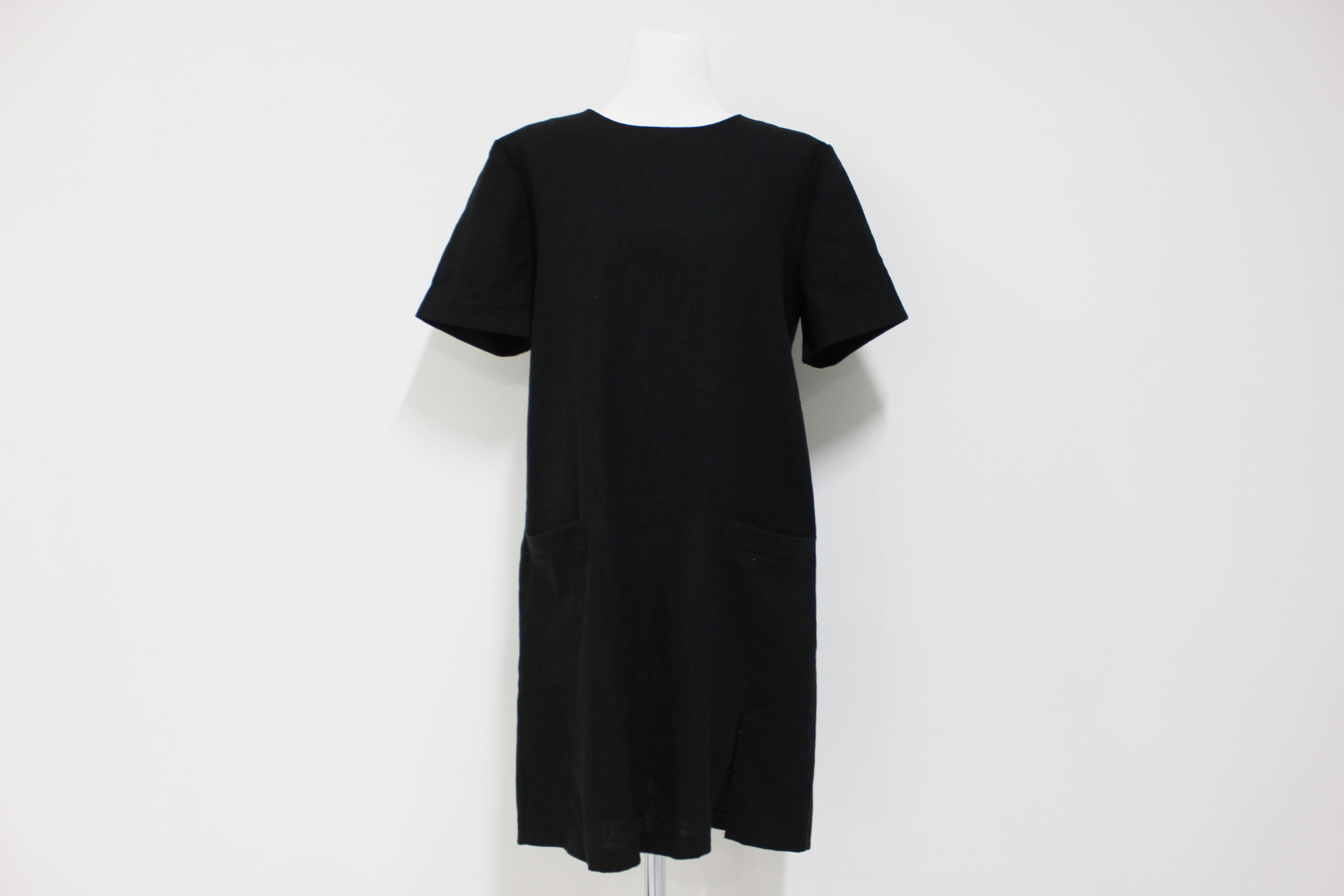 NEW FASHION LADY GIRL DRESS Haggle Linen Pocket Dr