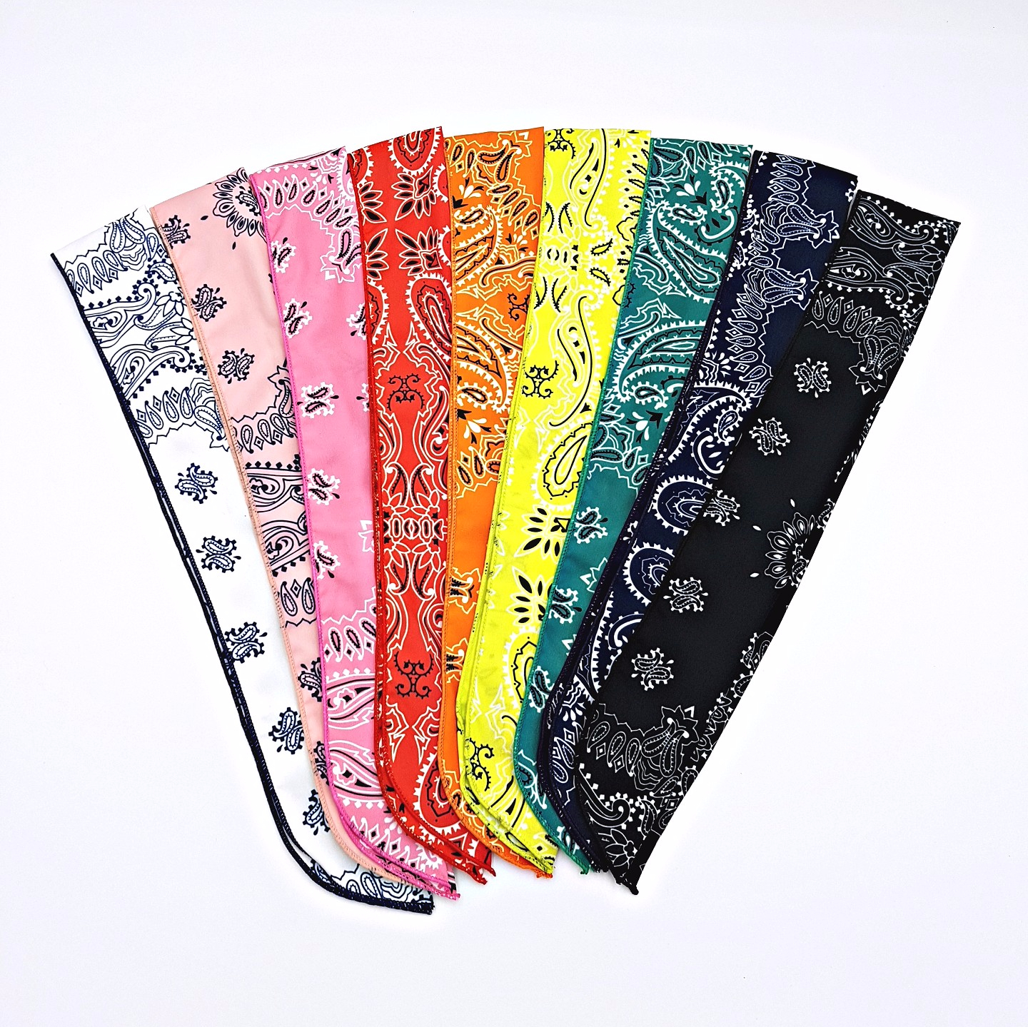 Hair Accessories Paisley Bandana Wire Hair Band He