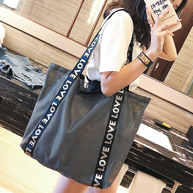 Canvas Bag Daily Eco Bag 2color Inner Bag Included