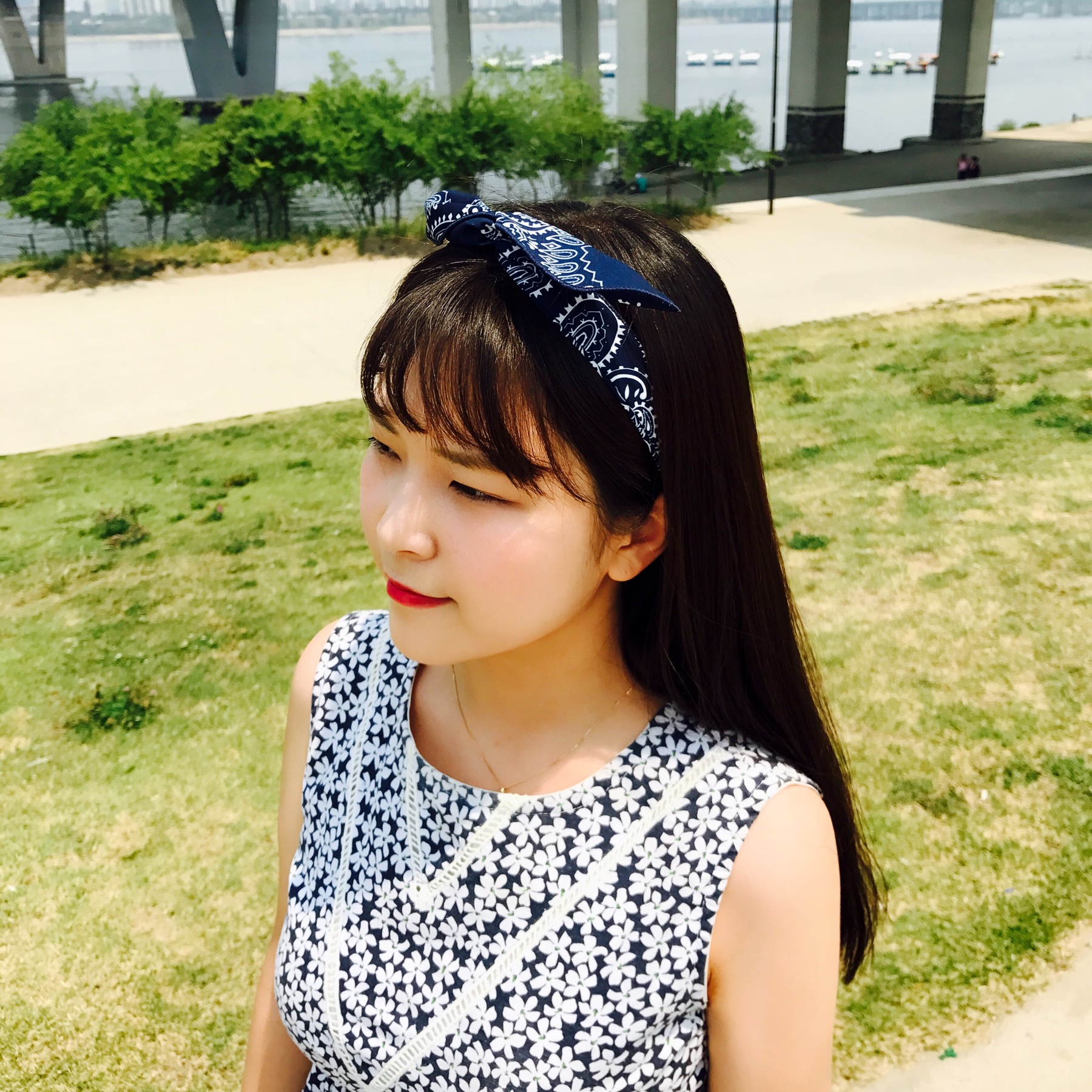 Hair Accessories Paisley Bandana Wire Hair Band He