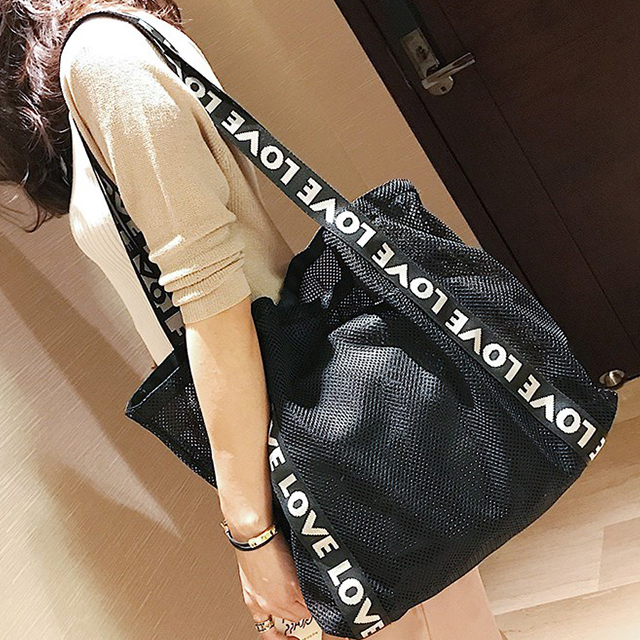 Canvas Bag Daily Eco Bag 2color Inner Bag Included