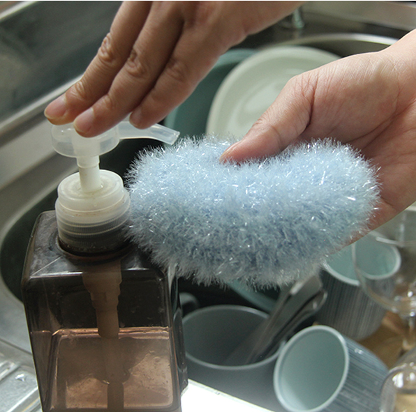 Scrubber Dish Washing Bubble-filled simple acrylic