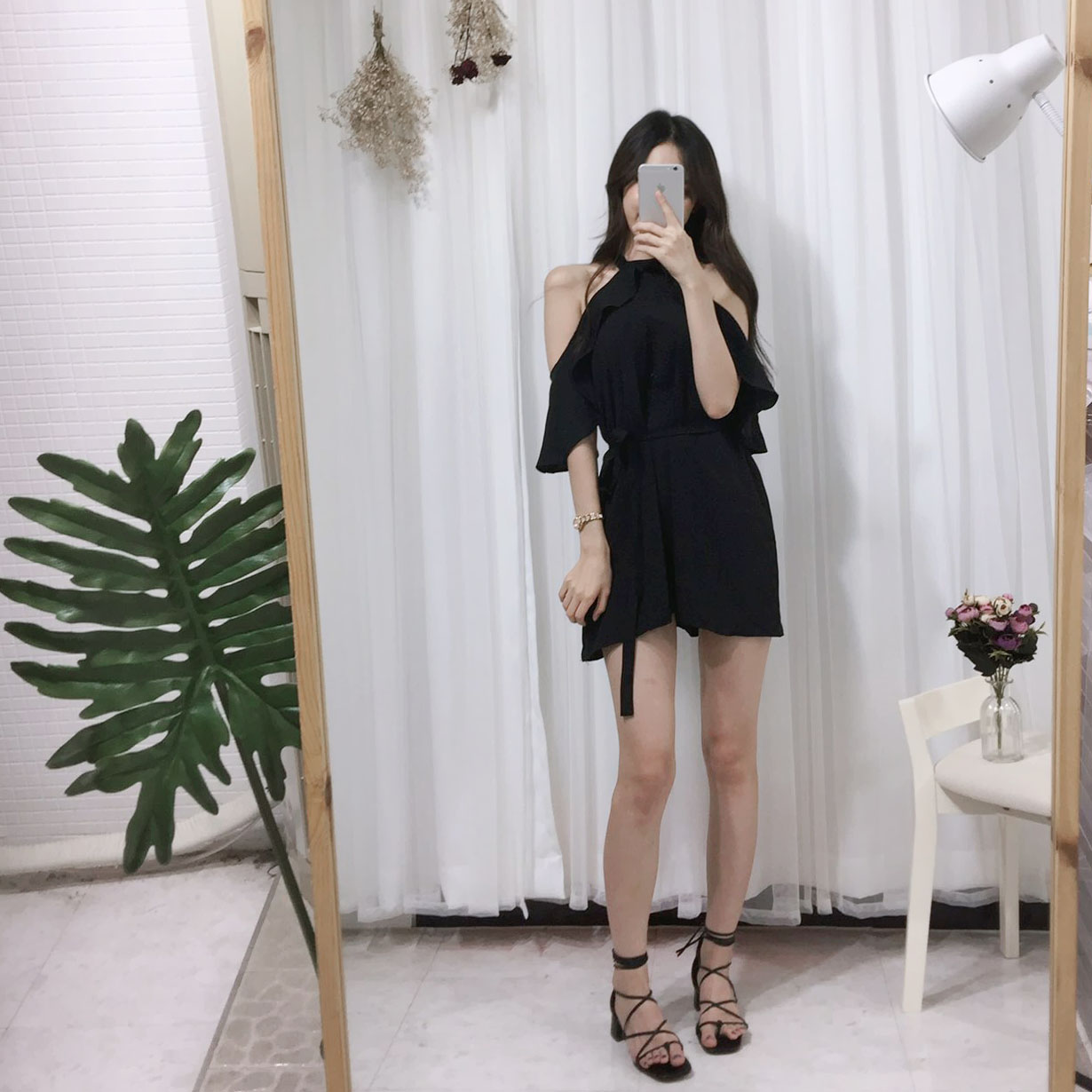 NEW FASHION LADY GIRL DRESS Sexy Off Shoulder Ruff