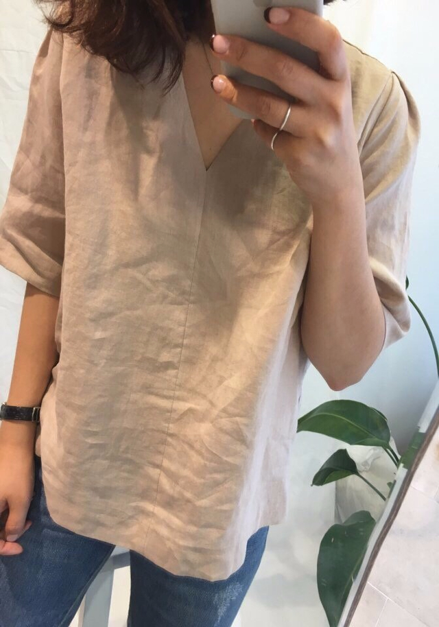 NEW FASHION LADY GIRL Blouse Joseph Blouse Linen S