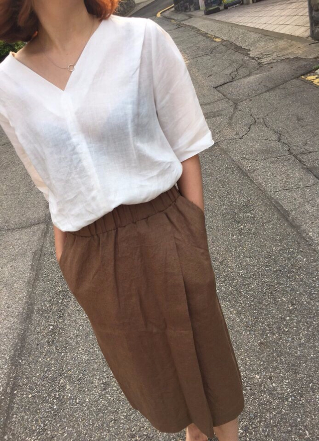 NEW FASHION LADY GIRL Blouse Joseph Blouse Linen S