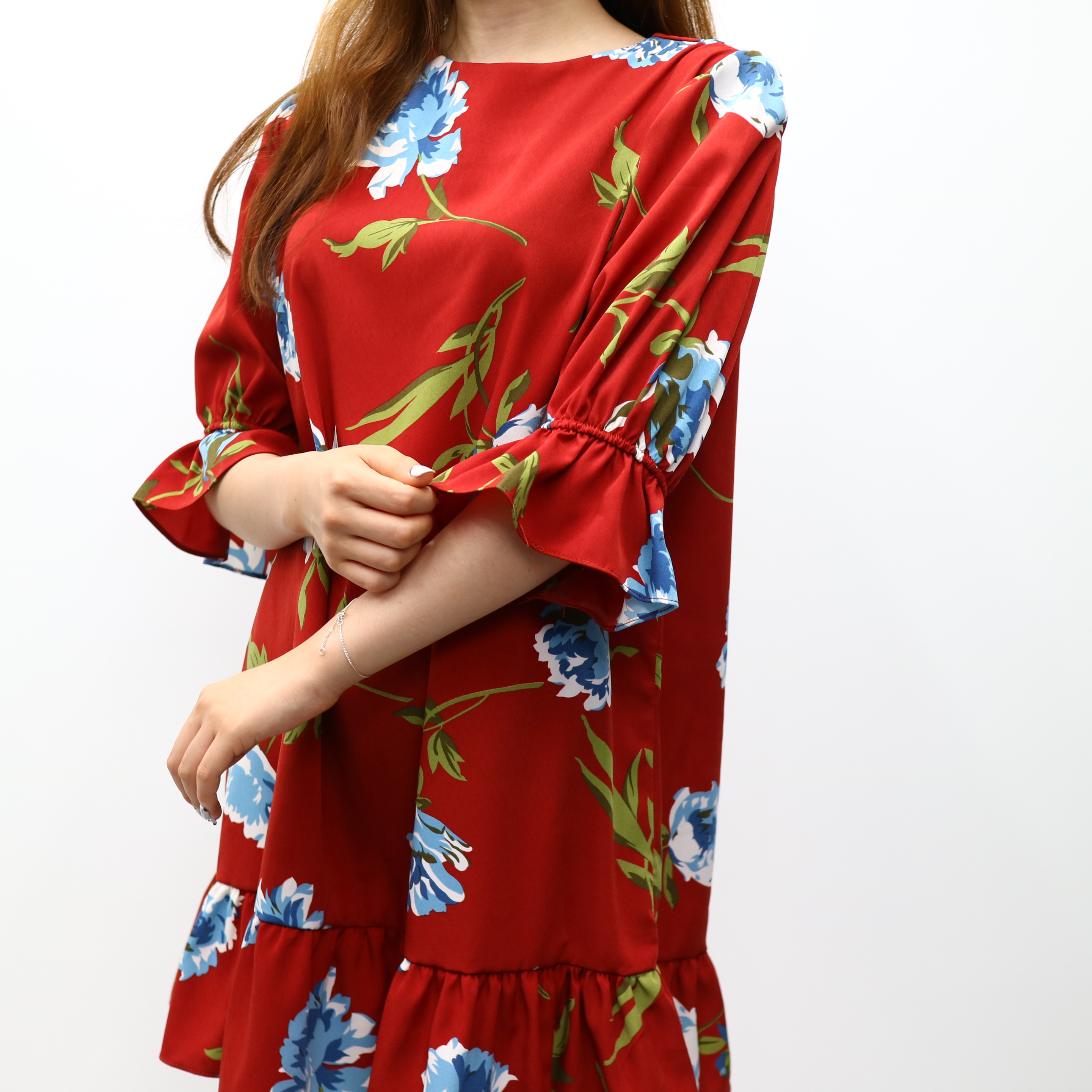 NEW FASHION LADY GIRL DRESS Daily Summer Flower Dr