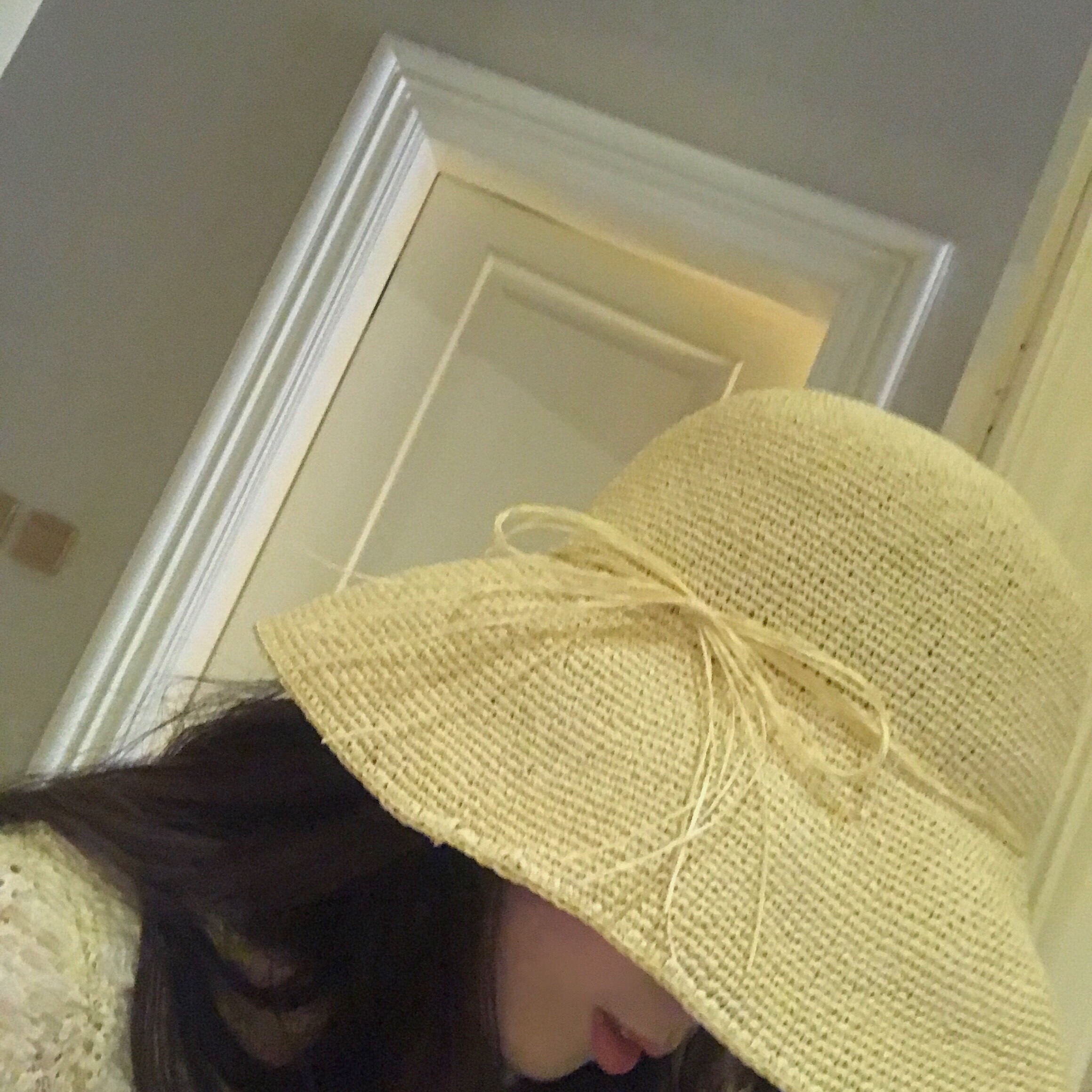 Women Sun Hats Oversized straw bucket Hat 30s Wome