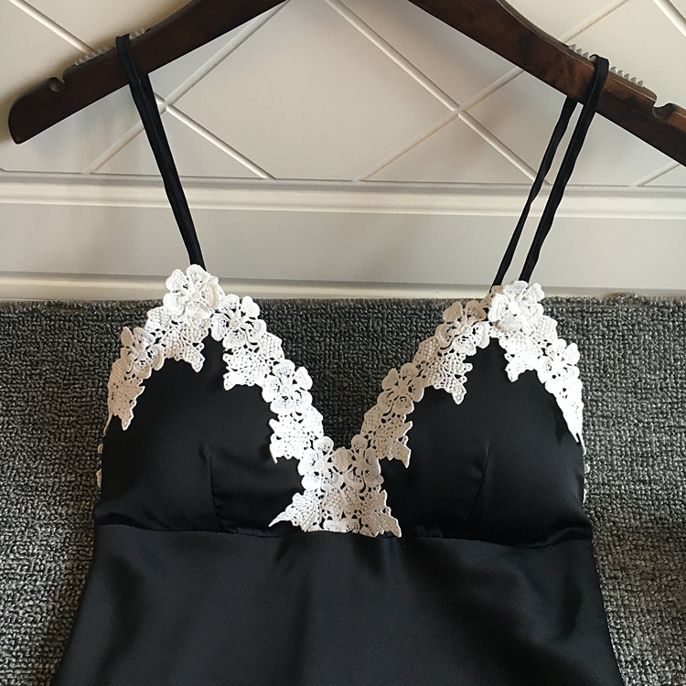 Sexy Pajamas Lace Women's Homewear Pajama Set