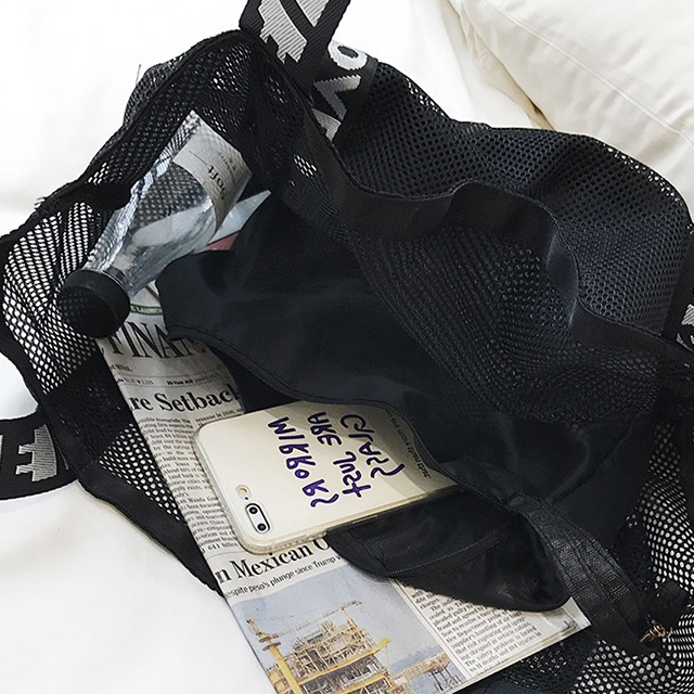 Canvas Bag Daily Eco Bag 2color Inner Bag Included