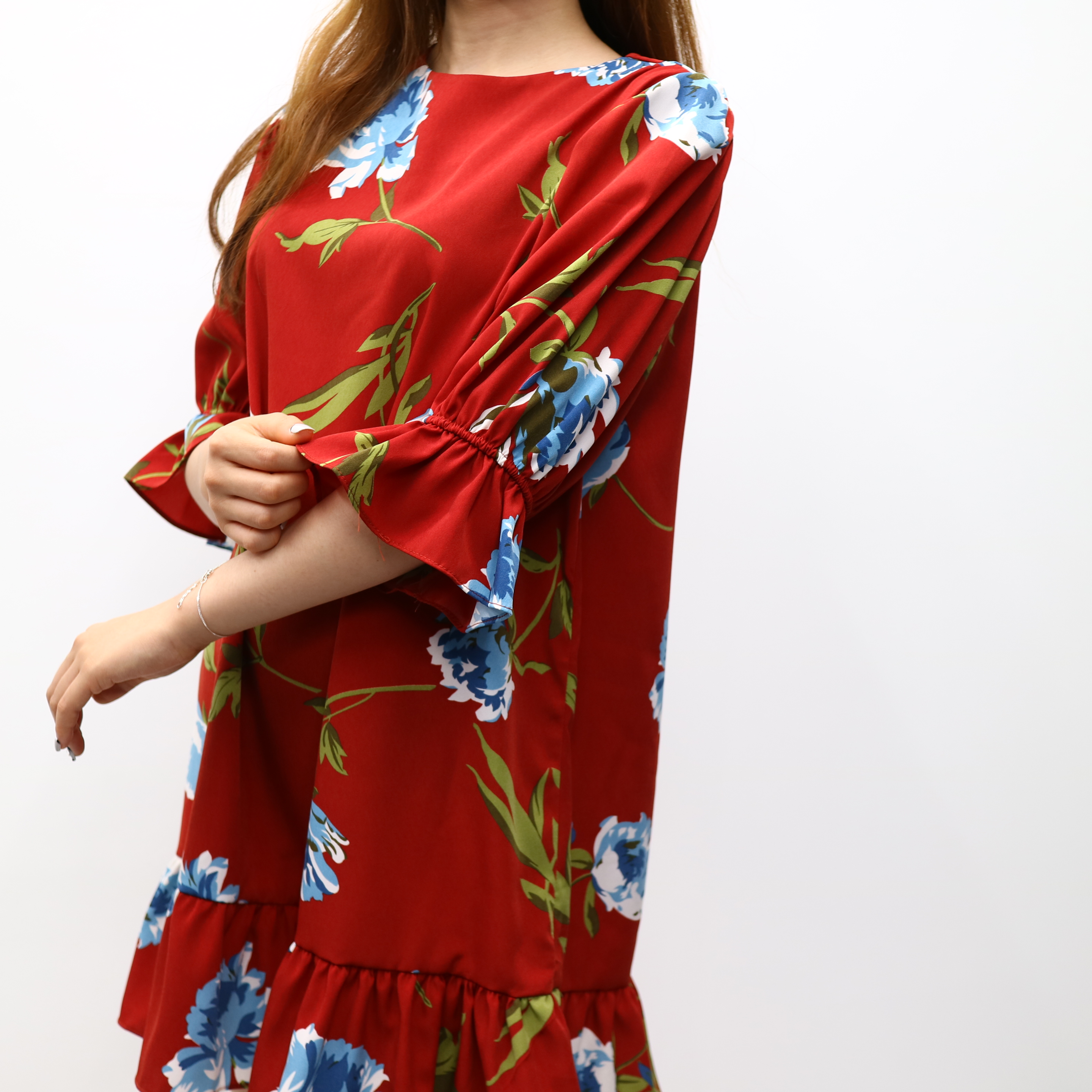 NEW FASHION LADY GIRL DRESS Daily Summer Flower Dr
