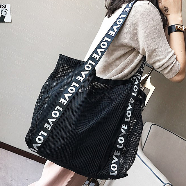 Canvas Bag Daily Eco Bag 2color Inner Bag Included