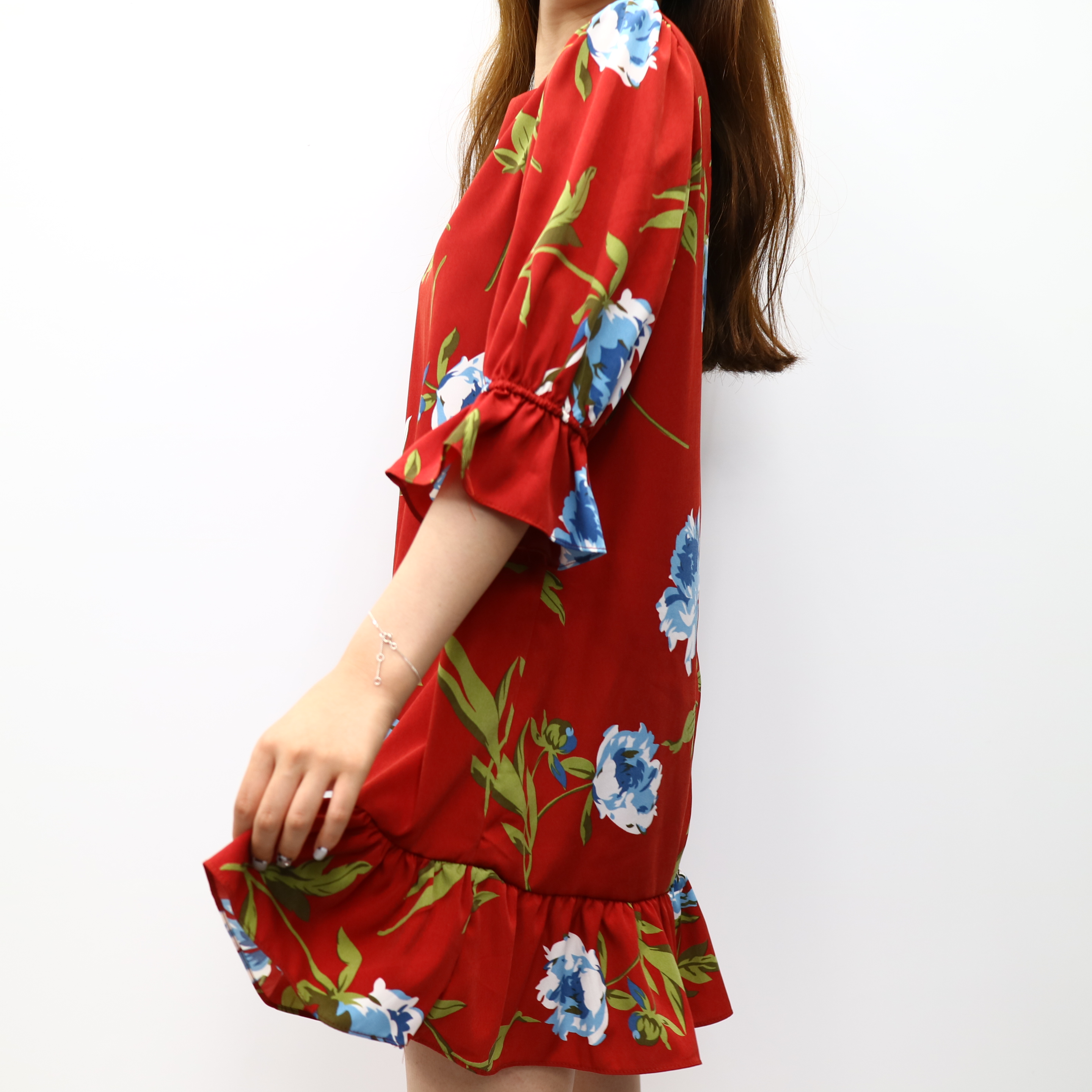 NEW FASHION LADY GIRL DRESS Daily Summer Flower Dr