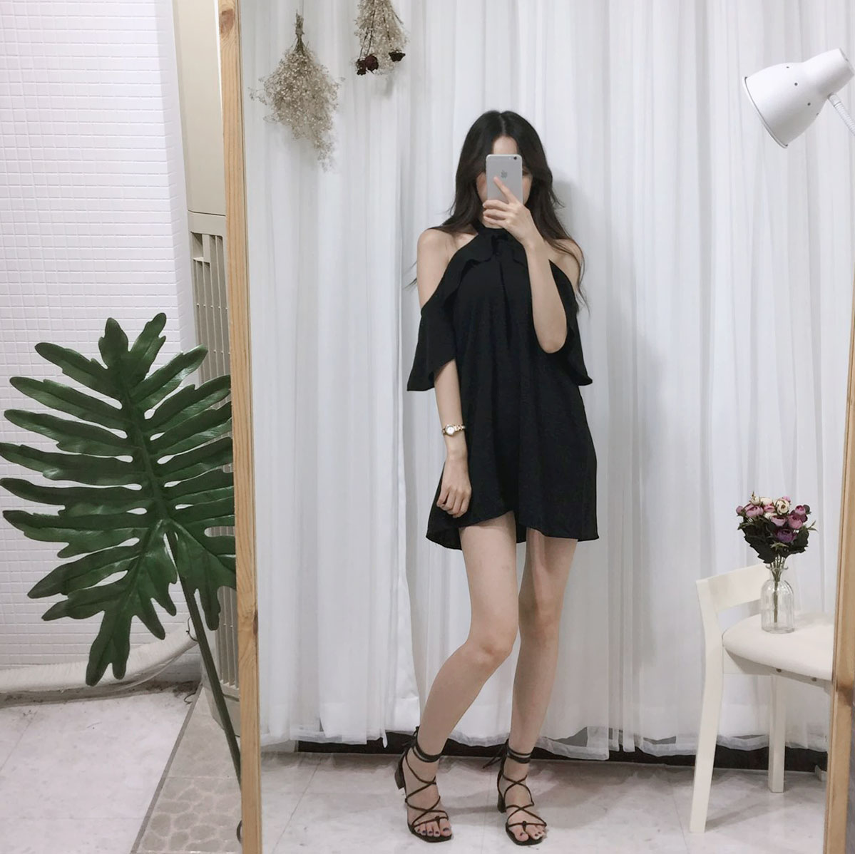 NEW FASHION LADY GIRL DRESS Sexy Off Shoulder Ruff