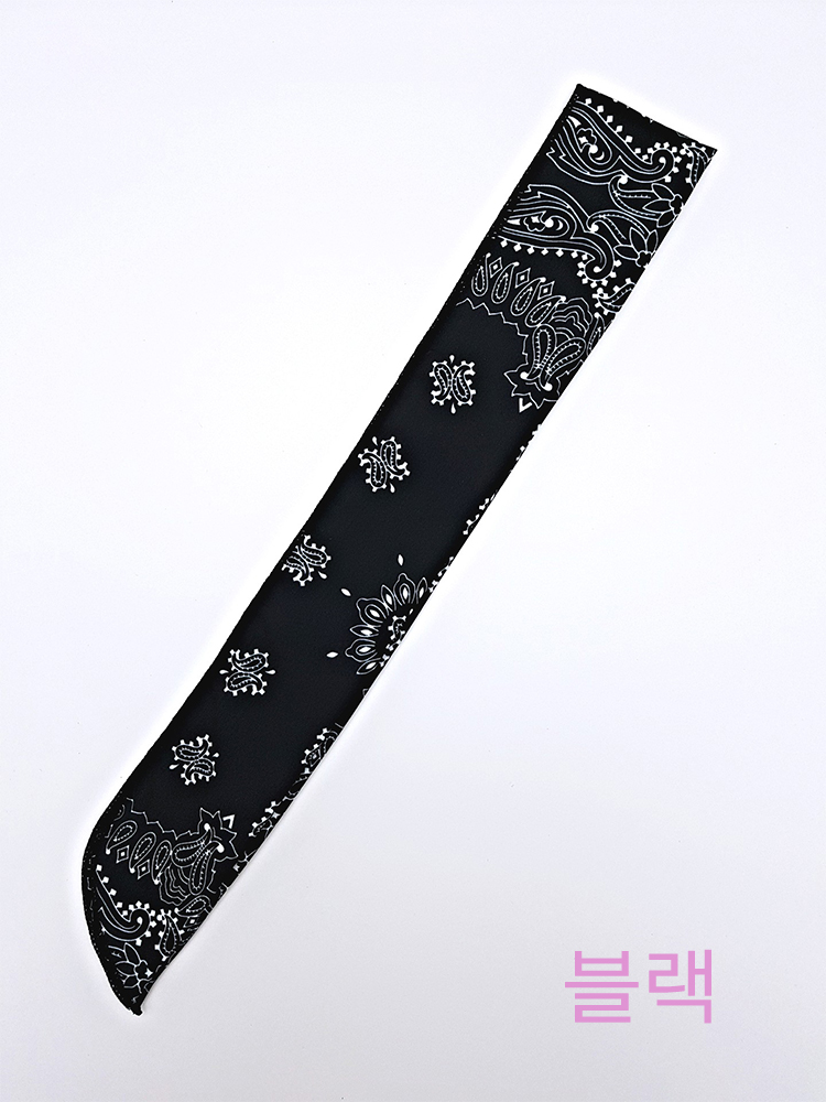 Hair Accessories Paisley Bandana Wire Hair Band He