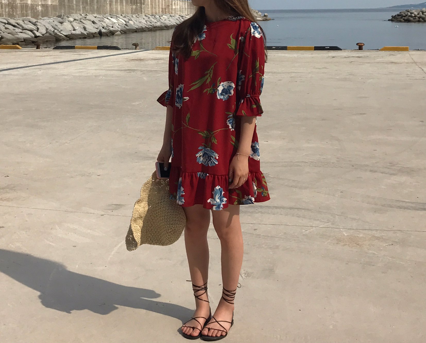 NEW FASHION LADY GIRL DRESS Daily Summer Flower Dr