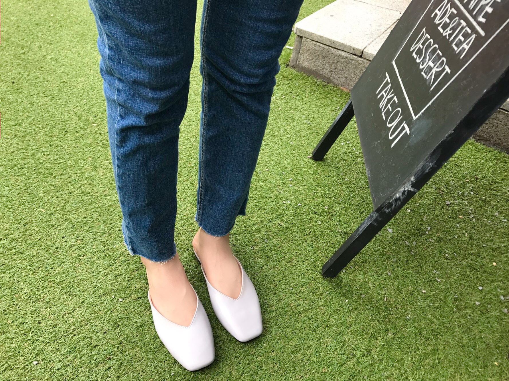 New Basic Color Blouse Women's Shoes Slippers 2