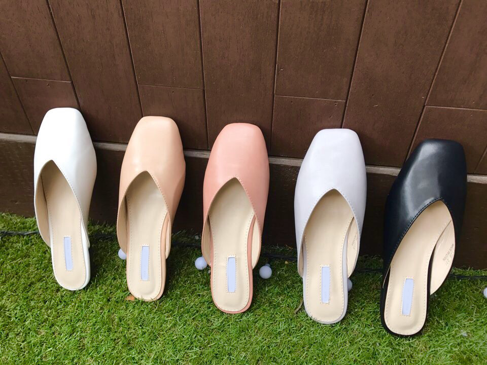 New Basic Color Blouse Women's Shoes Slippers 2
