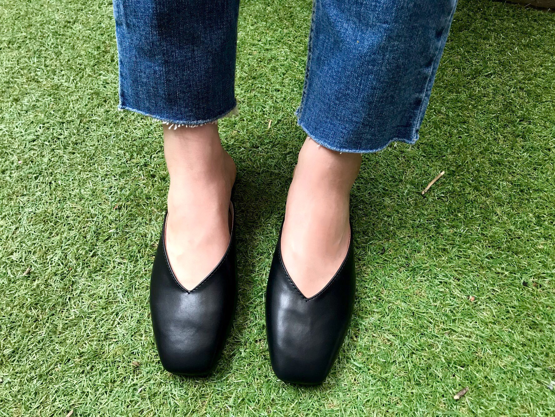 New Basic Color Blouse Women's Shoes Slippers 2