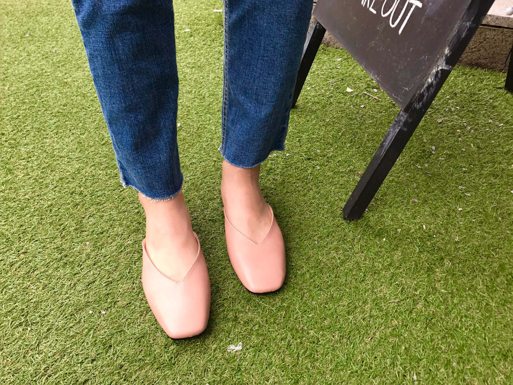 New Basic Color Blouse Women's Shoes Slippers 2