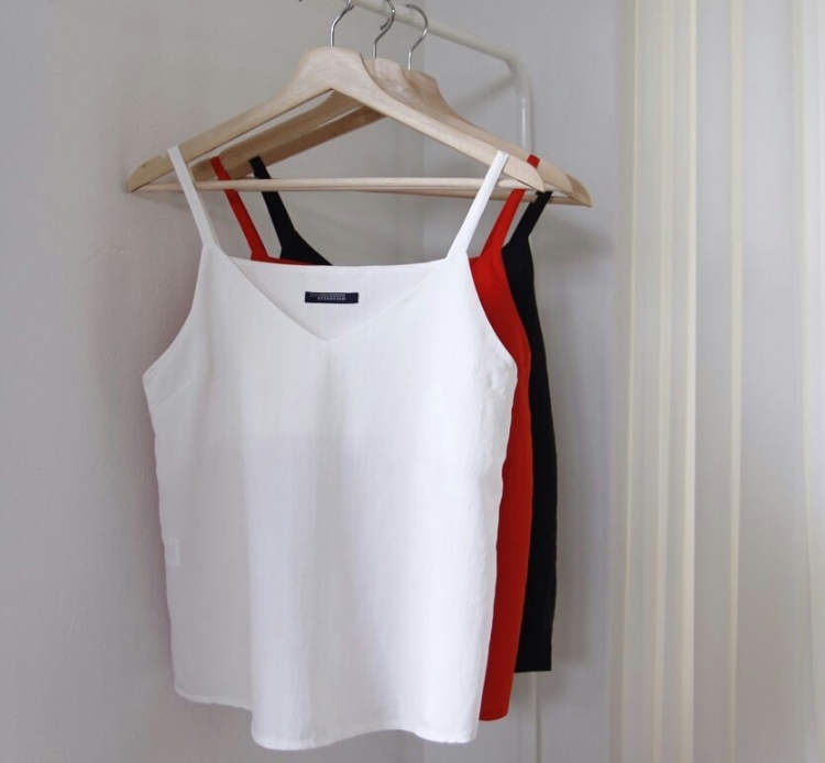 Shumam mono top Knit nashi, linen nashi, short nas