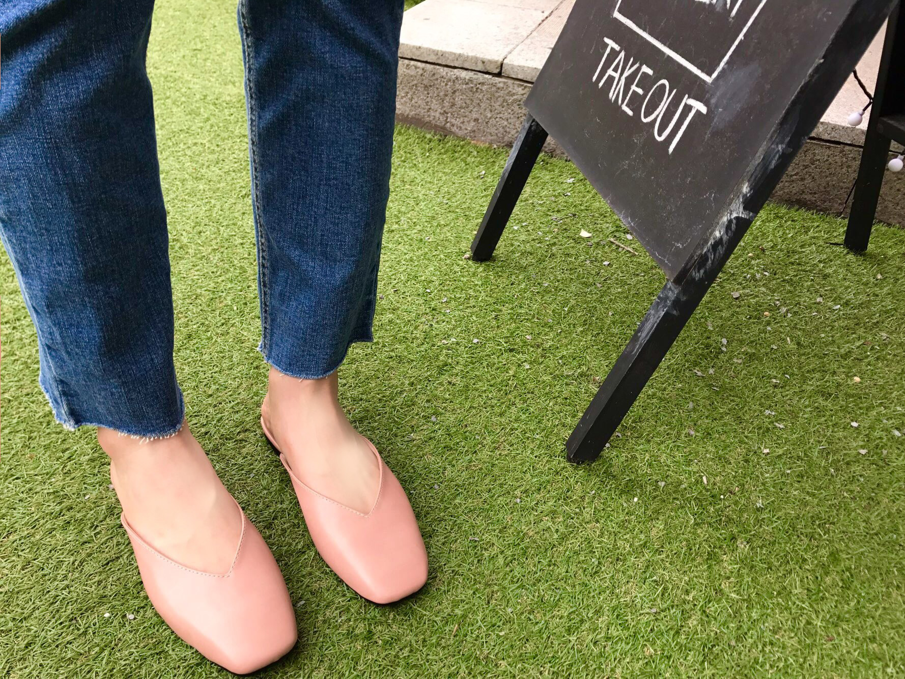 New Basic Color Blouse Women's Shoes Slippers 2