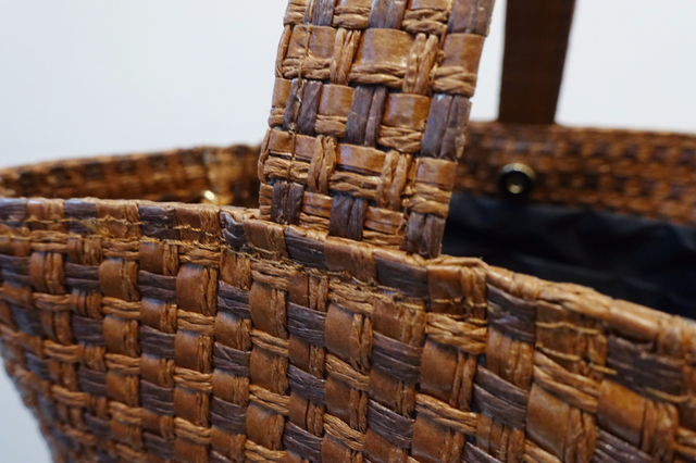 New Women's Bags Mourning Square Basket Ratan B