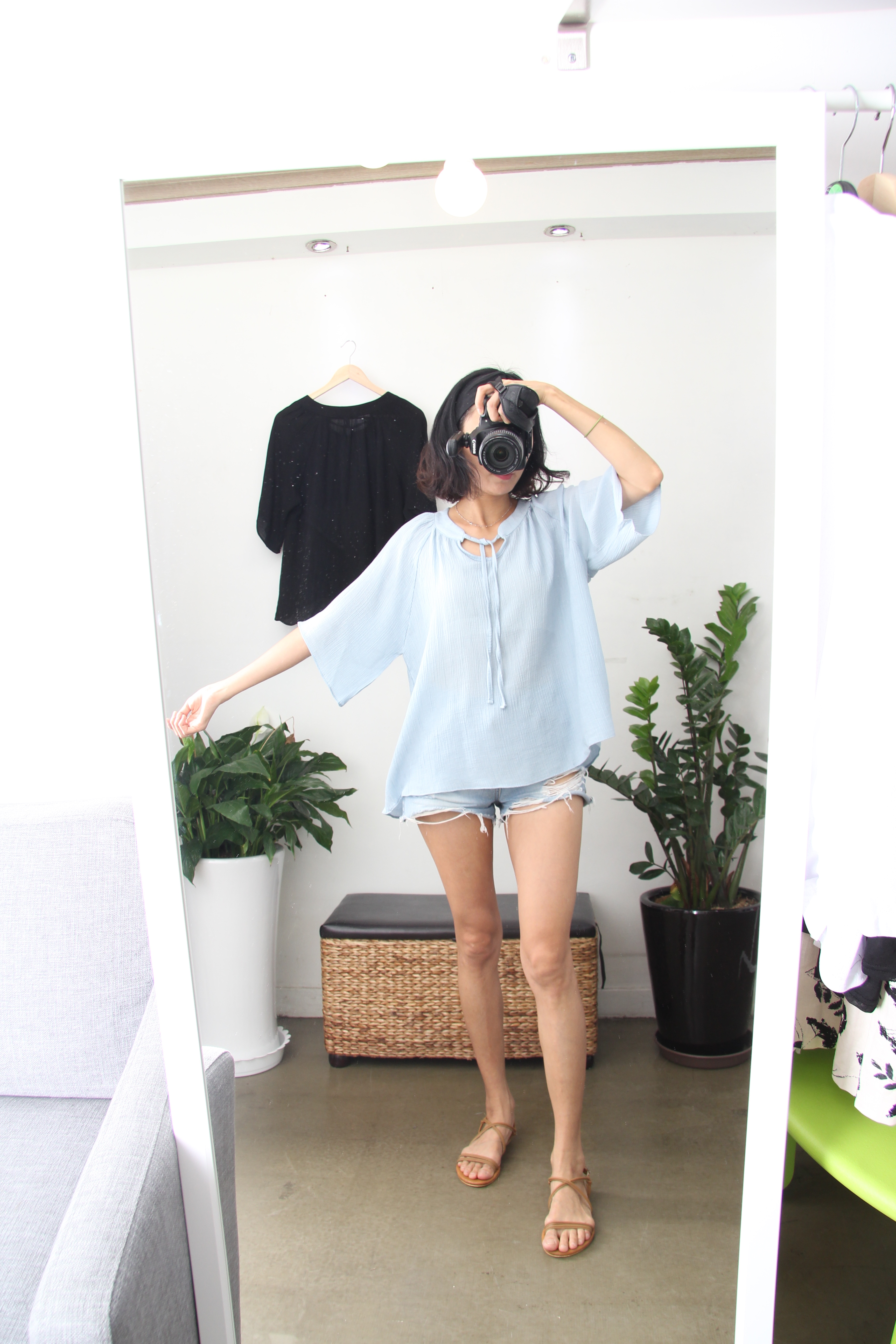 NEW FASHION LADY GIRL Blouse Natural Summer Blouse
