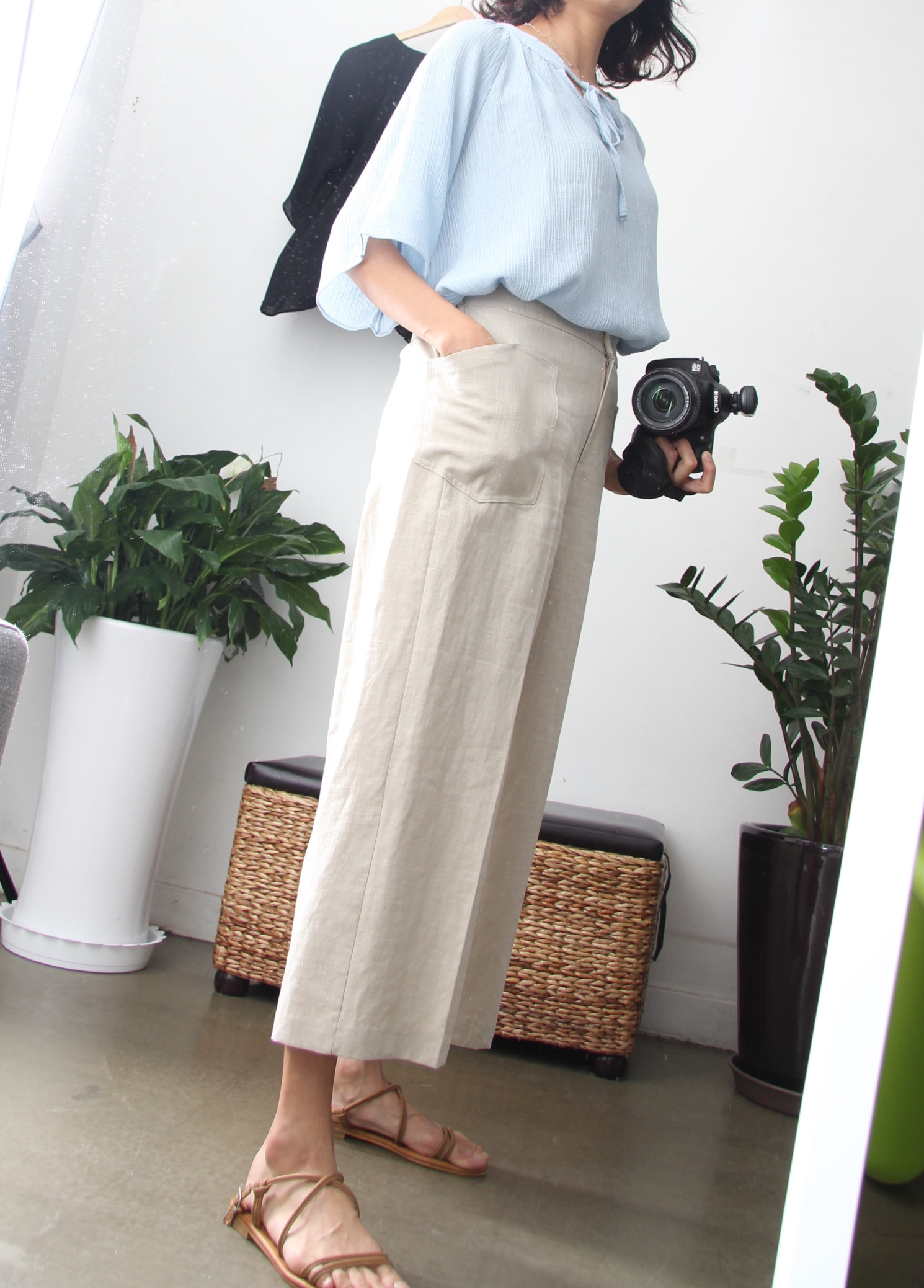 NEW FASHION LADY GIRL Blouse Natural Summer Blouse