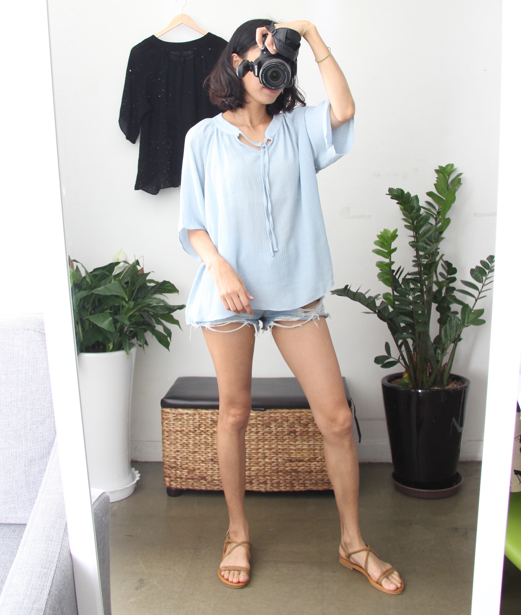 NEW FASHION LADY GIRL Blouse Natural Summer Blouse