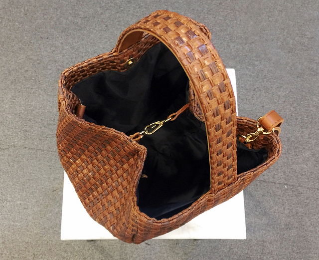 New Women's Bags Mourning Square Basket Ratan B