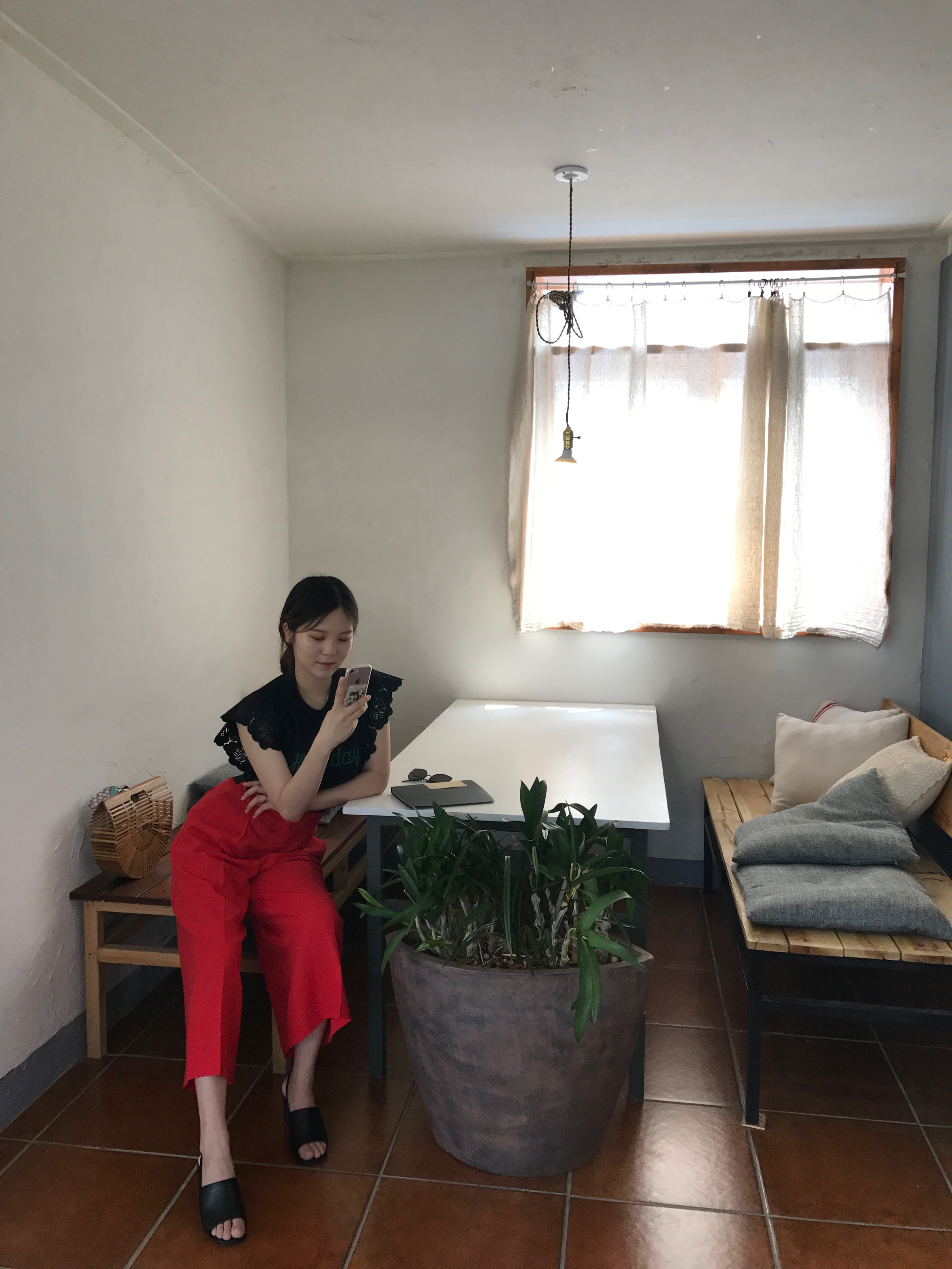 Flower Span Sleeveless Nishi Frill Coordination Wo