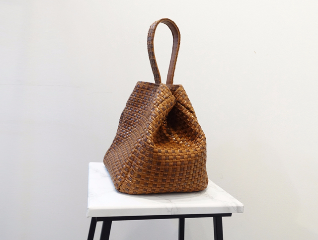 New Women's Bags Mourning Square Basket Ratan B