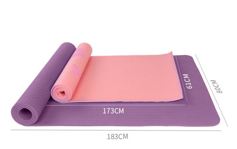 New Yoga Mat TPE Wide Yoga Mat 6mm 8mm Premium 183
