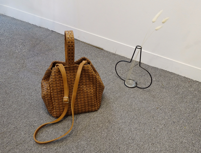 New Women's Bags Mourning Square Basket Ratan B