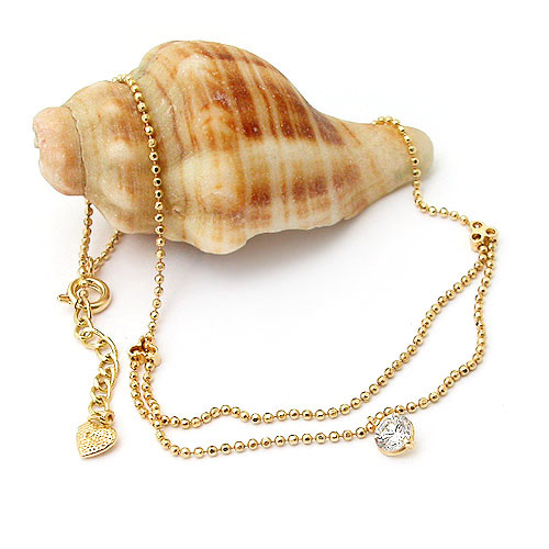 New 14K 18K double line A two-string fashion brace