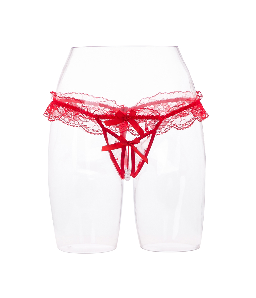 Women Underwear Gala Ball Lace Y-Tip T-Shirt 3colo