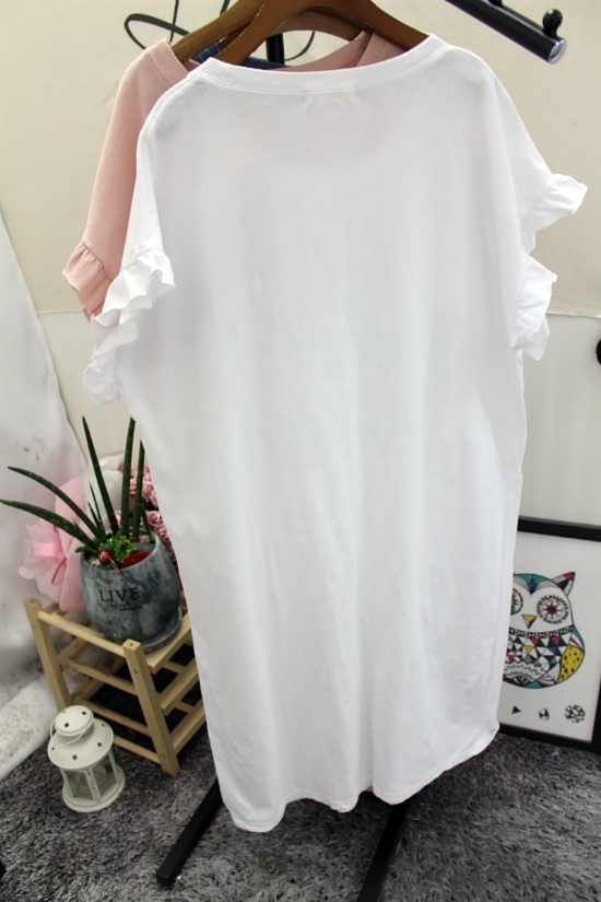 NEW FASHION LADY GIRL DRESS Ruffle Frill OPS Summe