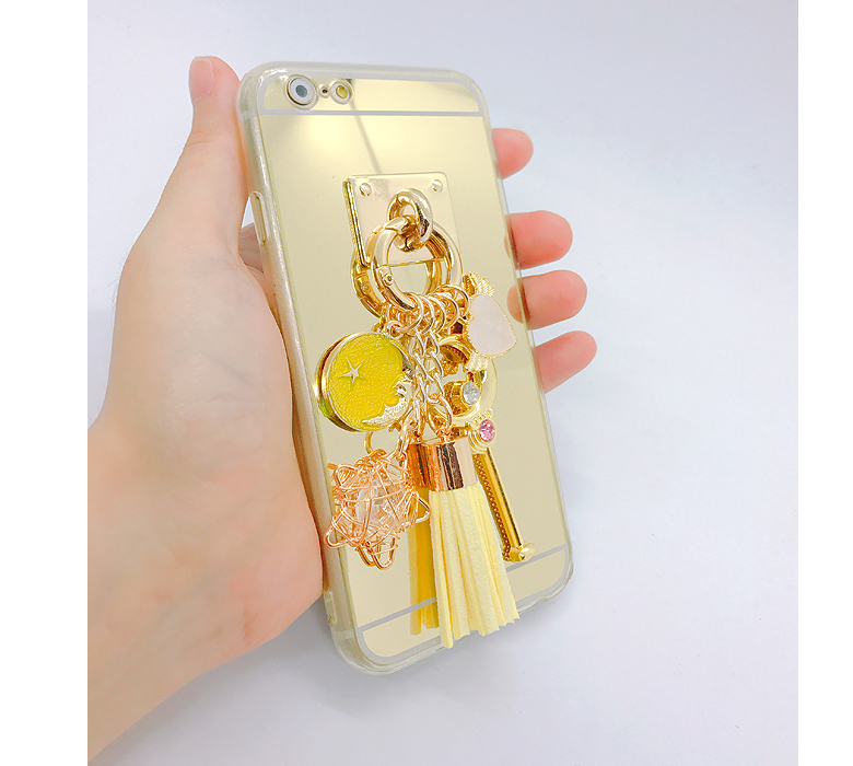 New Moon Tassel Case iPhone 7 Galaxy s8 Unusual Cu