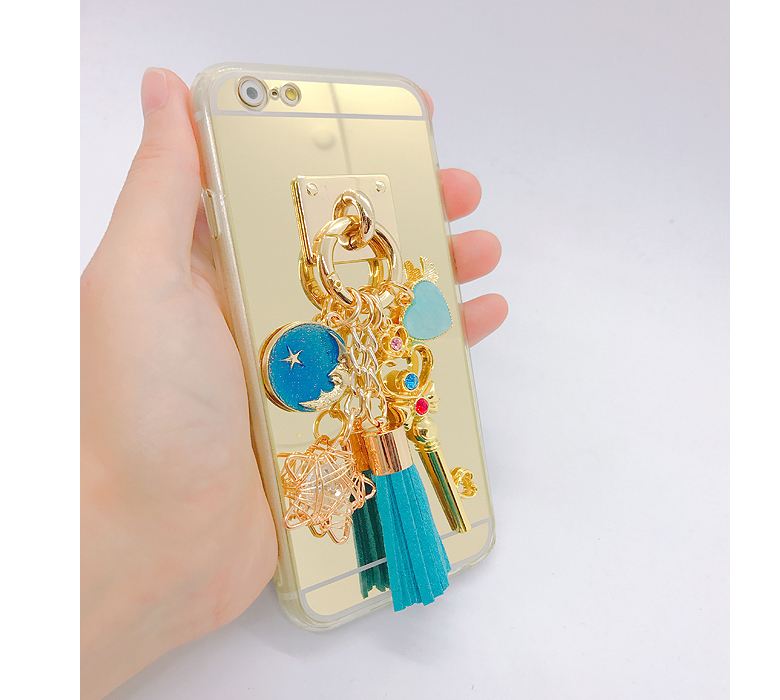 New Moon Tassel Case iPhone 7 Galaxy s8 Unusual Cu