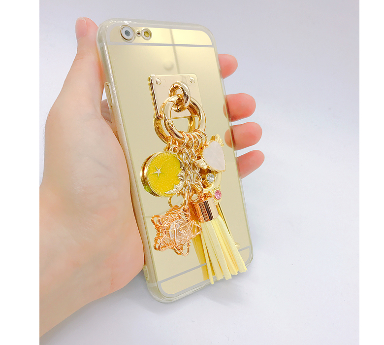 New Moon Tassel Case iPhone 7 Galaxy s8 Unusual Cu