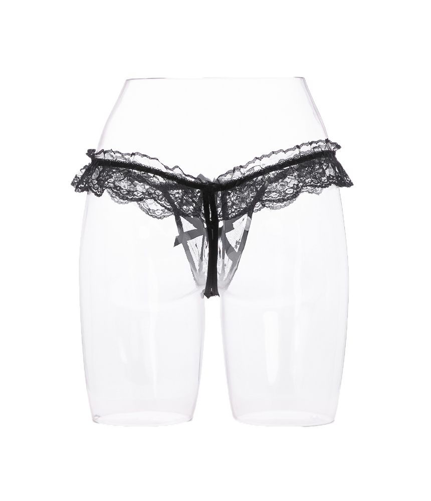 Women Underwear Gala Ball Lace Y-Tip T-Shirt 3colo