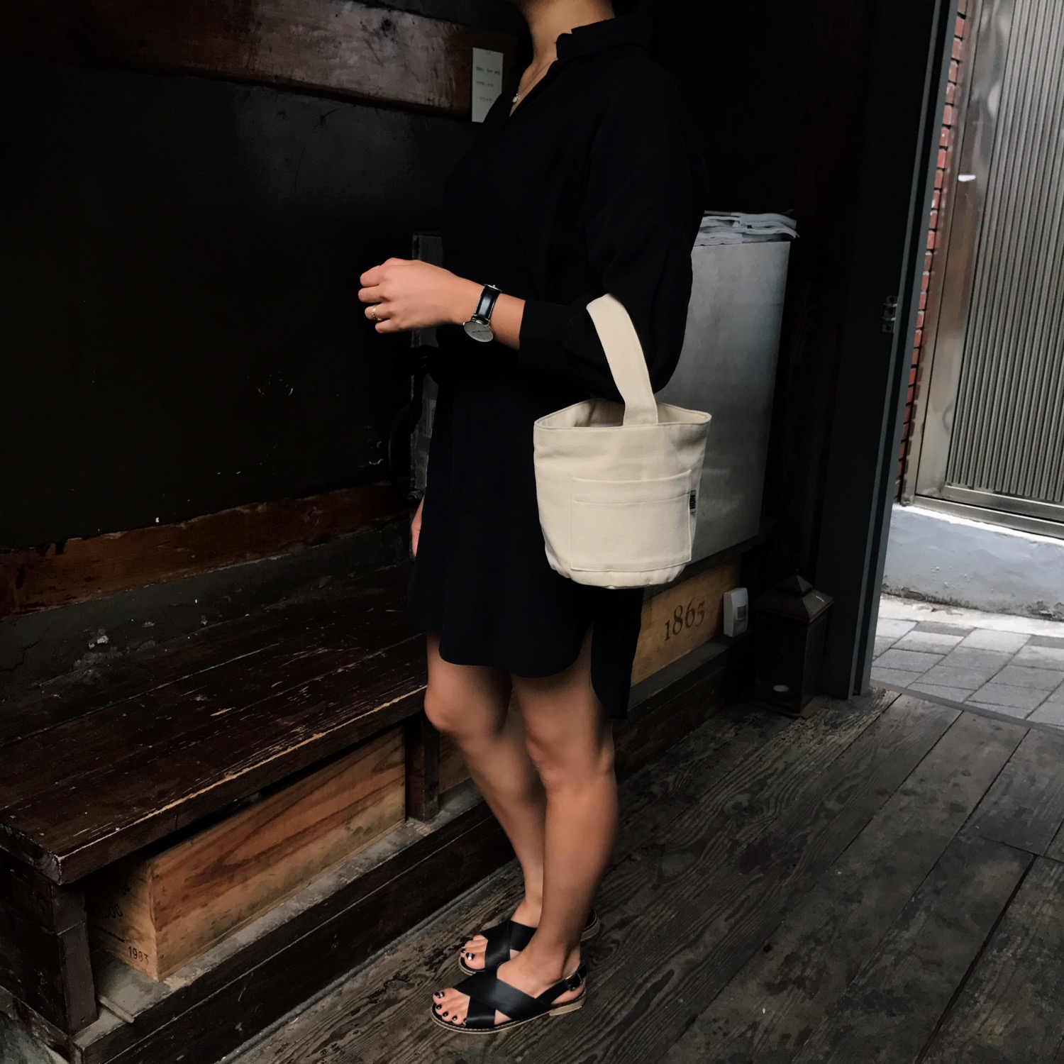 New Women's Bags Nono Bag Canvas Bucket Mini De