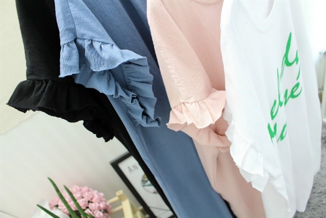 NEW FASHION LADY GIRL DRESS Ruffle Frill OPS Summe