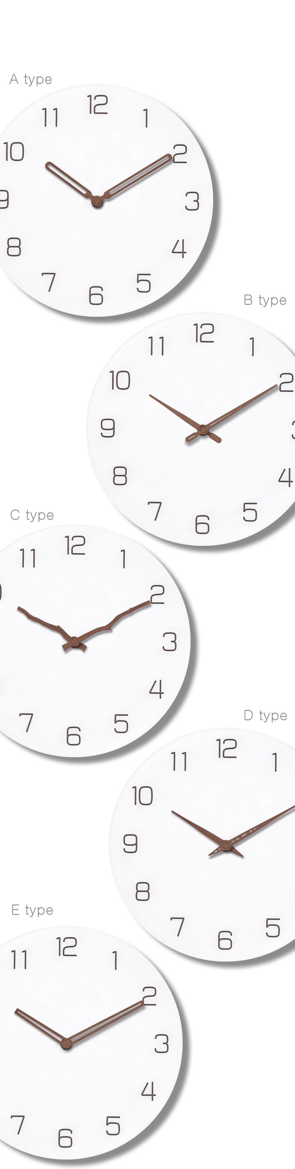 Solid 23CM wall clock Mum's wall hanging design