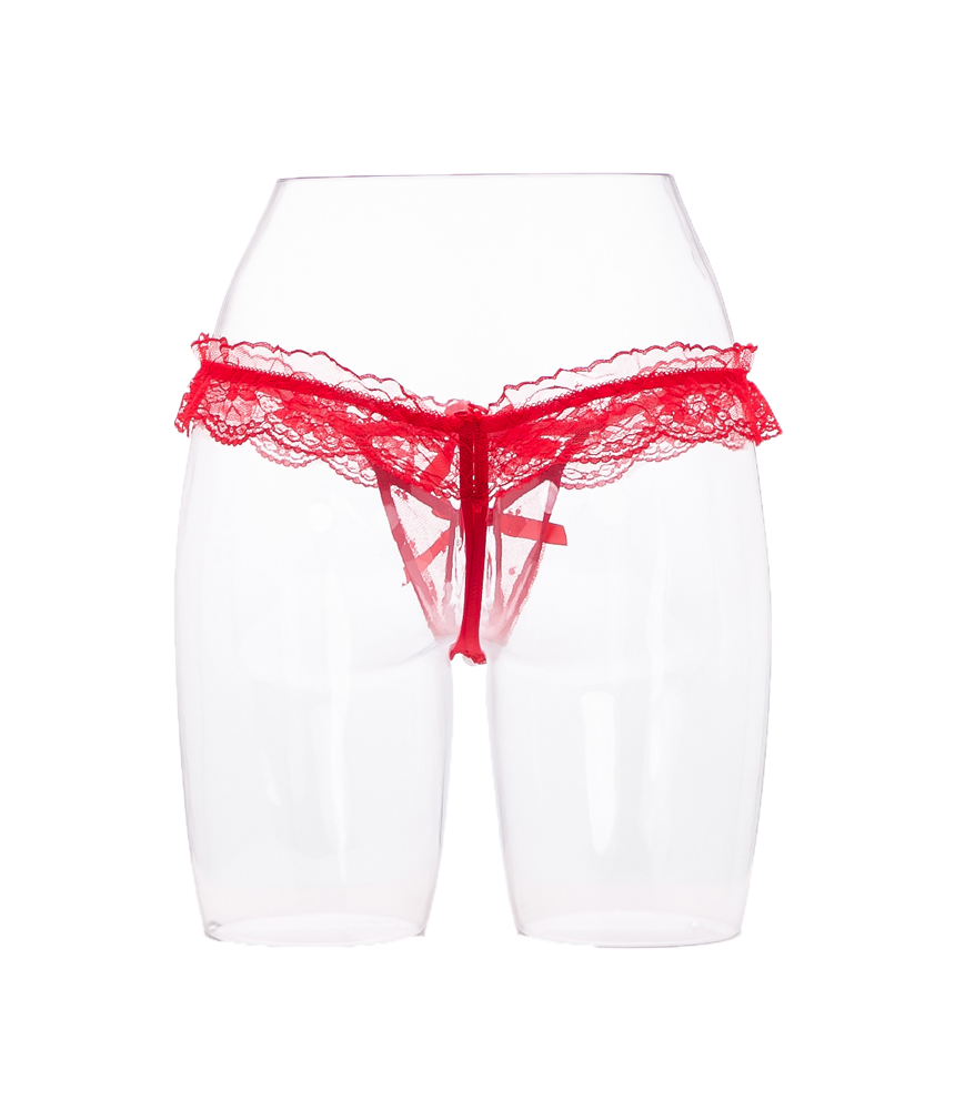 Women Underwear Gala Ball Lace Y-Tip T-Shirt 3colo