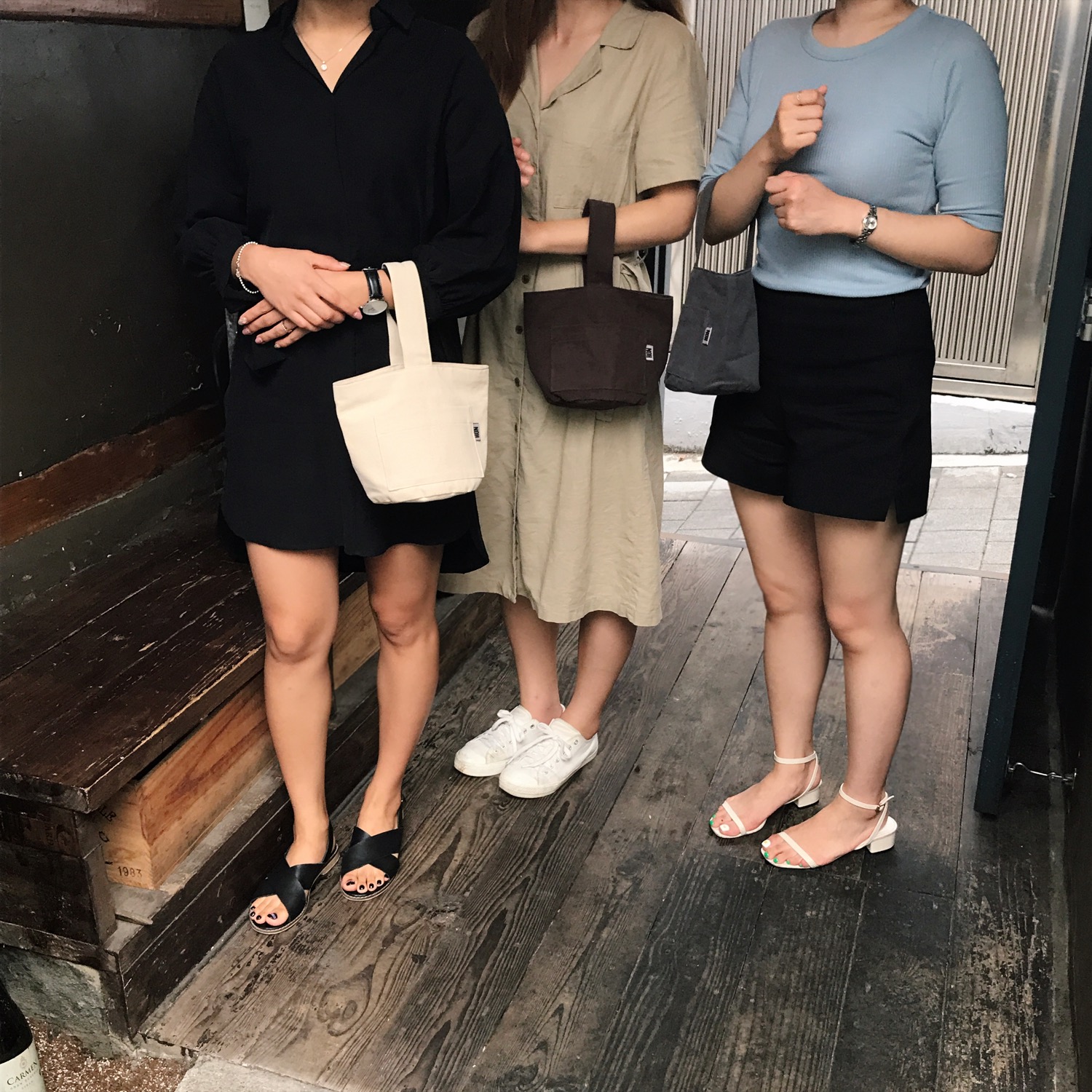 New Women's Bags Nono Bag Canvas Bucket Mini De