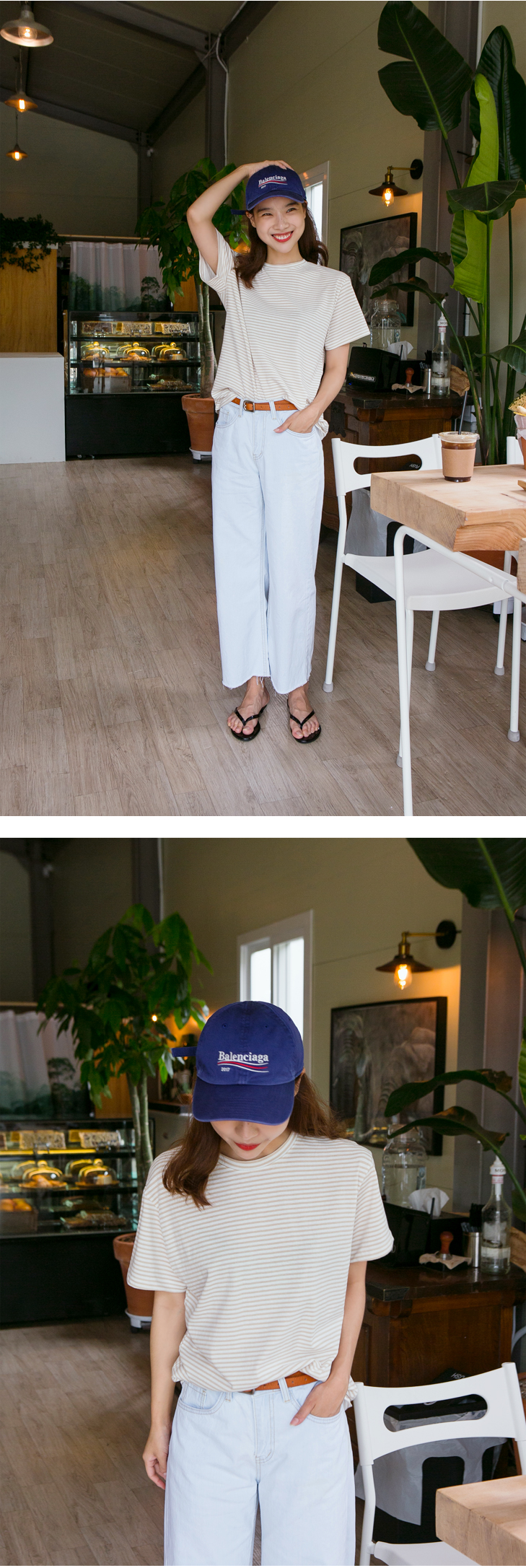 Rounded Square Bold Buckle Women's T-shirt Wome