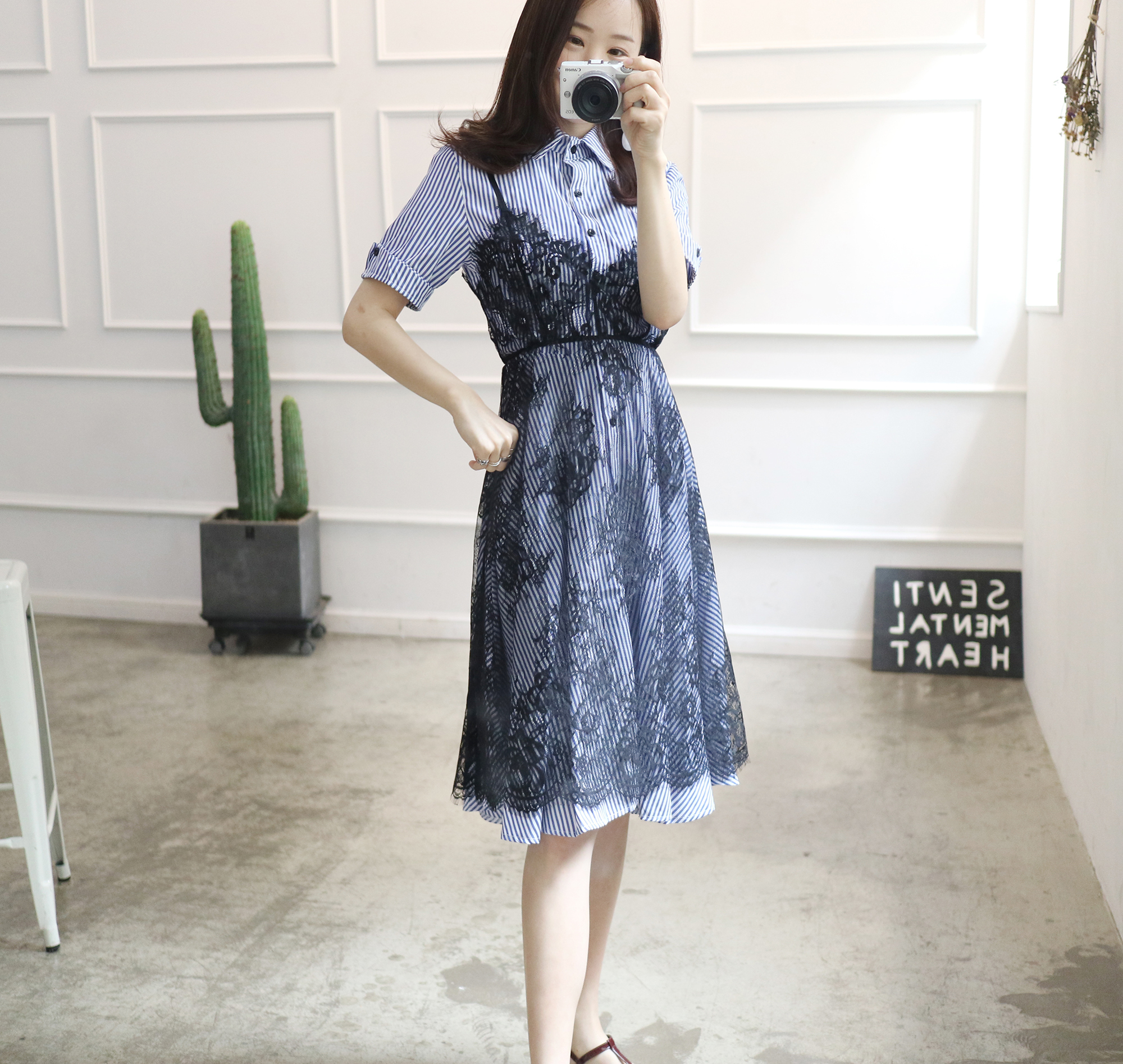 New Short sleeve long-sleeved lace bustier set set